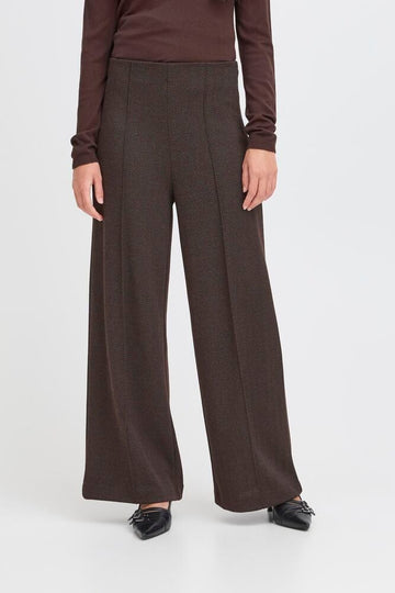 Jacquard Wide Leg Pants